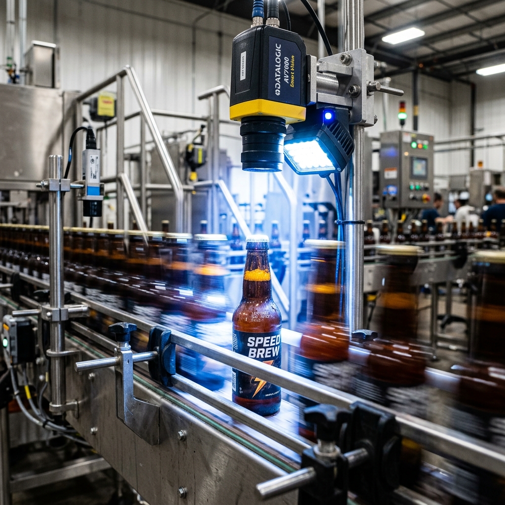 High-Speed Beverage Packaging Inspection