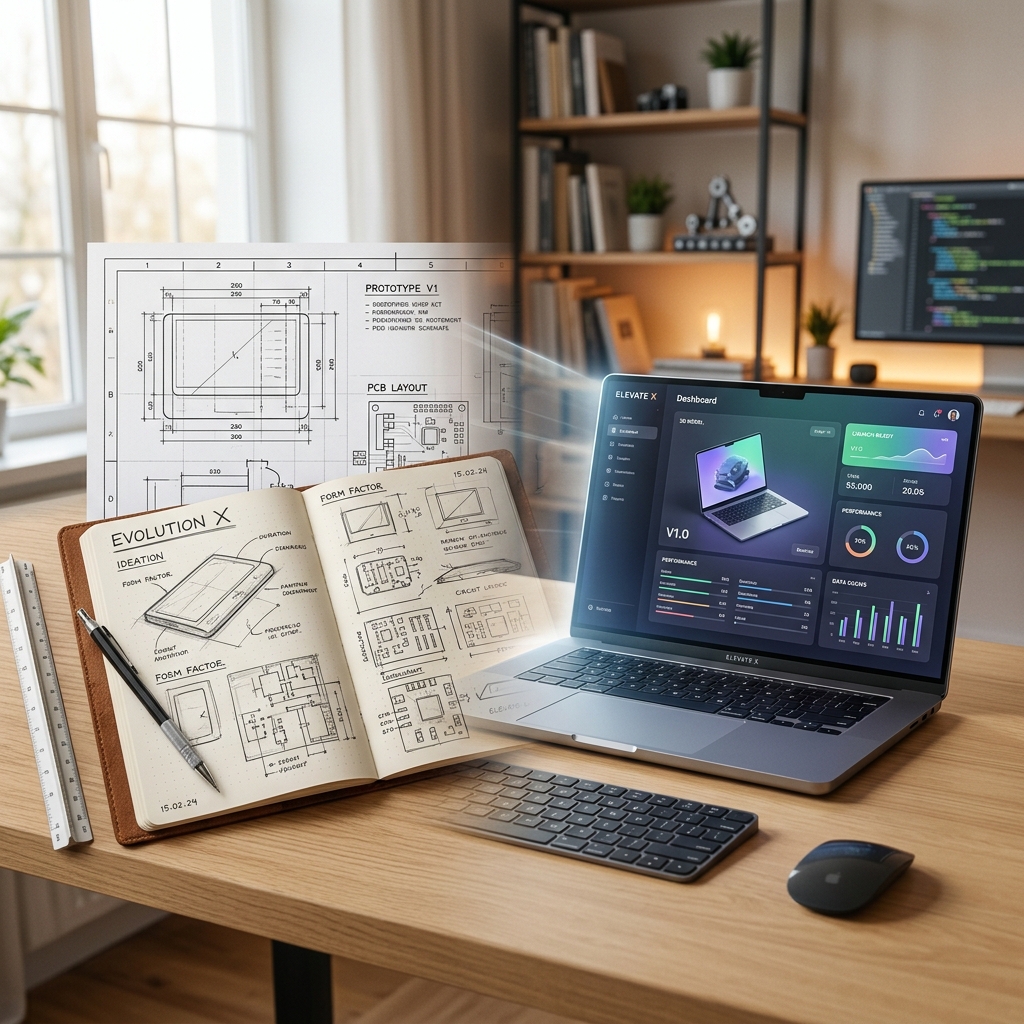 Product Development Journey from Sketch to Product